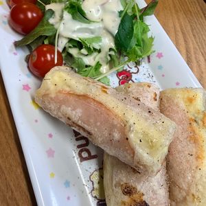 1652125の作ってみた!投稿(［ハムチーズのライスペーパー包み焼き］もちもち食感！包丁不要)