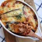 【とろ〜り美味しい】ナスのラザニア風