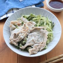 水菜1袋ペロリ♡豚バラのうま塩蒸し