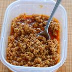 5分で完成！あれば便利な常備菜【レンジ肉味噌】ピリッと甘辛