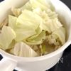 【豚ねぎのあんかけスープ】トロッとした卵黄が合う♪の工程3