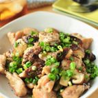 調味料2つ！鶏肉としいたけの旨塩焼き