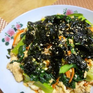 ヴェルの作ってみた!投稿(【韓国風☆炒り豆腐】ご飯に合う！さっとできて彩り◎栄養満点♡)