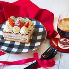 レンチン カスタードと食パンで、簡単‼️ミルフィーユ