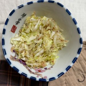 チョビの助の作ってみた!投稿(うま塩おかかキャベツ【作りおき】)