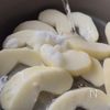 【りんごキャラメルバスクチーズケーキ】の工程1