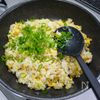 醤油味で食べる絶品　蟹チャーハンの工程6