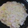 洋風【ベーコンポテトチーズの米粉チヂミ】カリっとチーズが旨！の工程3
