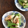 【オクラとちくわの柚子胡椒ポン酢和え】レンジでパパっと一品！