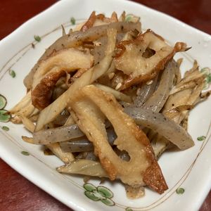 りんごの作ってみた!投稿(ごぼうとこんにゃくの甘辛炒め【作り置き】)