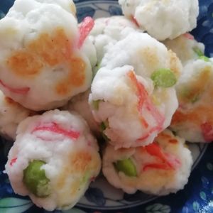 ぽぽペの作ってみた!投稿(お弁当に◎枝豆チーズはんぺんボール)