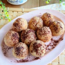 米粉でもちもちココア豆腐ドーナツ