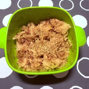 m★egの作ってみた!投稿(ポリ袋で簡単！やみつき！おかかごまぽん大根)