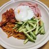 ナムディの作ってみた!投稿(中華めんでビビン麺♩韓国風！甘辛！冷たい麺！麺を和えるだけ)