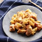 地味うま♡ 鶏肉とれんこんの甘酢炒め／食材2つ
