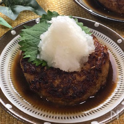 ふわふわ豆腐ハンバーグ～おろしポン酢ソース～