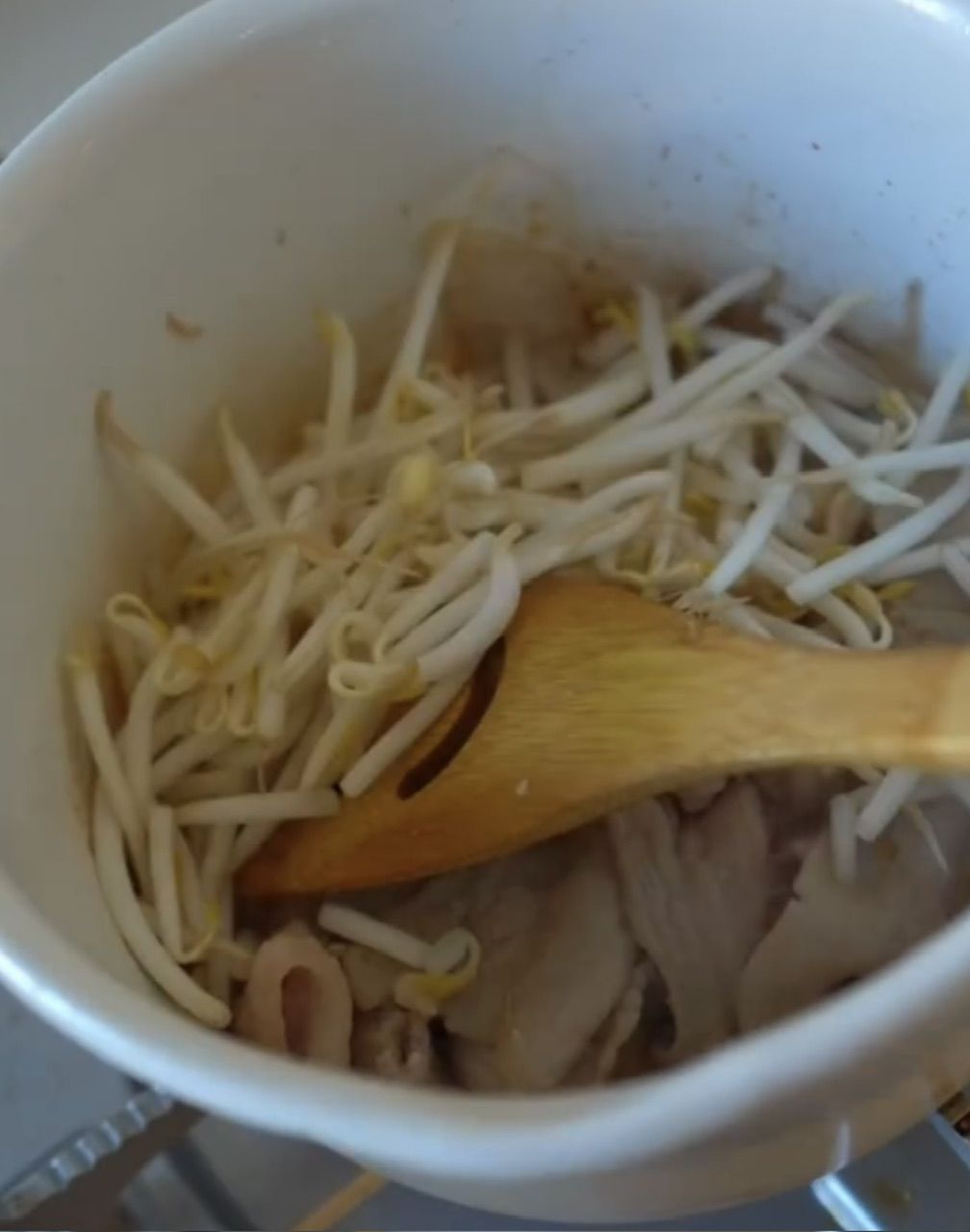 とんこつラーメン風スープ工程2