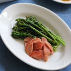 スティックセニョールとポークソーセージのソテー
