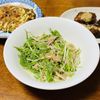 はっぴぃの作ってみた!投稿(鯖缶で♪【水菜とさばのガーリックマヨサラダ】)