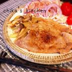 ご飯にワンバウンドして食べたい豚の味噌生姜焼き♡