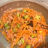 ごま油香る!にんじんと枝豆のたらこ炒めの工程4