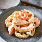 おいしさメイン級♪海老とれんこんの柚子胡椒マヨ和え