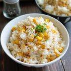 炊き込まない！とうもろこしご飯