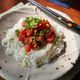 トマトと納豆のぶっかけそうめん