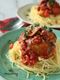 茄子と牛挽肉のパスタ
