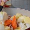 乳製品不使用！ルー不使用！無添加で作る米粉シチューの工程2