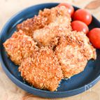 少ない材料でもちゃんとおいしい！むね肉のチーズカツ