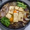焼き豆腐がメインな豚バラ肉のすき煮の工程3