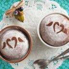 フライパンで作れるチョコミント蒸しパン☆ココア不使用