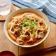 汁まで飲み干したい！とろうまキムチ豚うどん