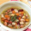 いろいろお豆とベーコンのスープの工程4