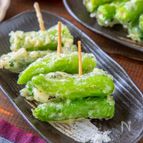 激うま！【ししとうの辛子天ぷら】小麦粉で簡単サクサク天ぷら衣