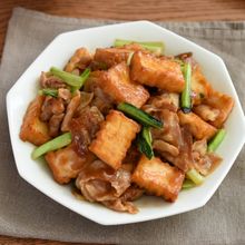 タレが最強!【厚揚げと豚肉の旨だれ炒め】