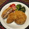 紫陽花の作ってみた!投稿(サクサク【お豆腐入りキャベツメンチカツ】キャベツ消費•冷凍可)