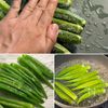 【オクラの梅しそ豚バラ巻き串焼き】手軽に居酒屋気分♪の工程1