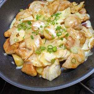 maronの作ってみた!投稿(【男子大絶賛！ヤンニョム風じゃがチーズチキン】スタミナ満点♡)