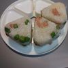 ぷりんの作ってみた!投稿(うまみたっぷり!アスパラベーコンのおにぎり)