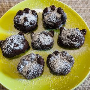 puricoの作ってみた!投稿(【レンジで簡単ふわふわチョコケーキ】15分！100均の型使用)