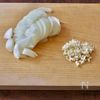 えびトマトの豆乳ポタージュスープの工程1
