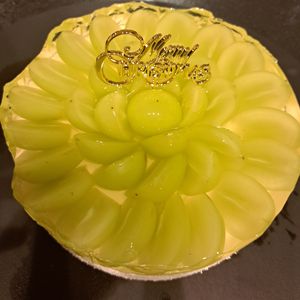 812685の作ってみた!投稿(シャインマスカットのレアチーズケーキ)