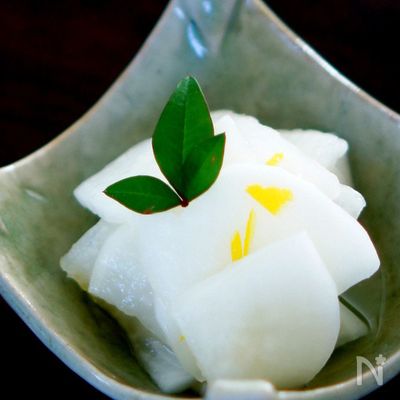 寿司酢で簡単柚子大根