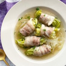 野菜たっぷり!簡単逆ロールキャベツのおかずスープ