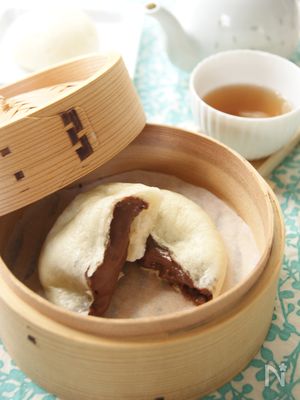 ほかほか♥とろけるチョコクリームまん