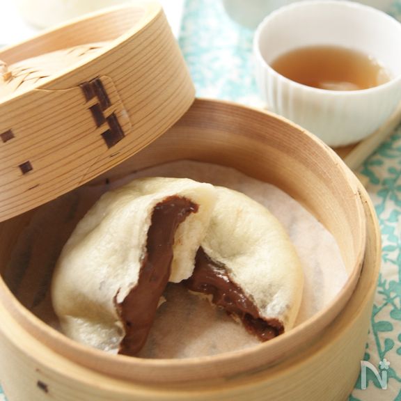 ほかほか♥とろけるチョコクリームまん