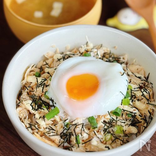 【ツナたま丼】たんぱく質しっかり♪栄養チャージ!