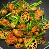 【鶏むね肉とレンコンのピリ辛ニラ味噌だれ】ご飯食べすぎ注意の工程8